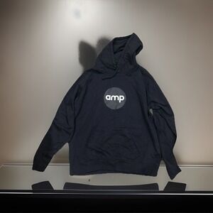 AMP Black‎ Hoodie Neutral Size 2XL